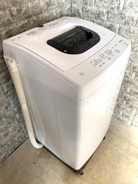 日立 全自動電気洗濯機 NWｰ50H 2023年製 5.0㎏ - 不用な家具・家電の 